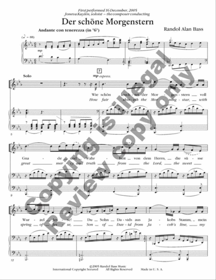 Der Schöne Morgenstern 4-Part scores gallery preview page 3