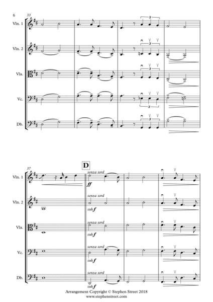 Wakrazulwa for String Quintet String Quintet - Digital Sheet Music