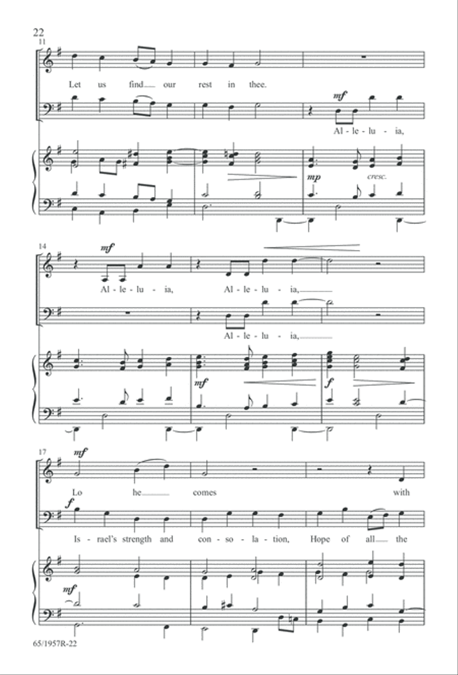 Festival of Lessons and Carols 4-Part scores gallery preview page 23