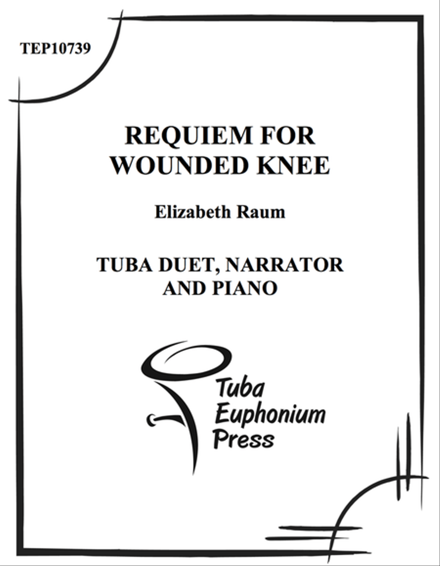 Requiem for Wounded Knee Requiem for Wounded Knee Tuba scores gallery preview page 1