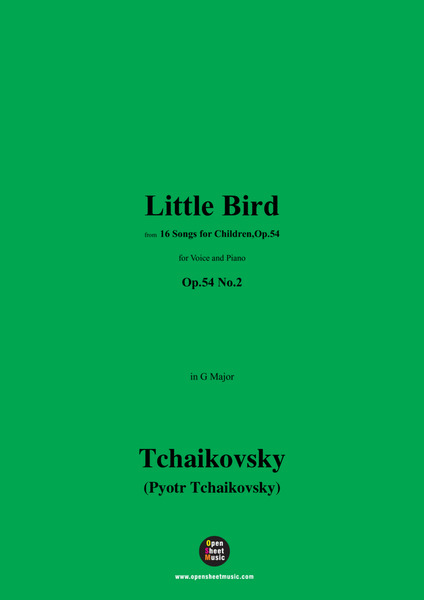 Tchaikovsky-Little Bird,in G Major,Op.54 No.2