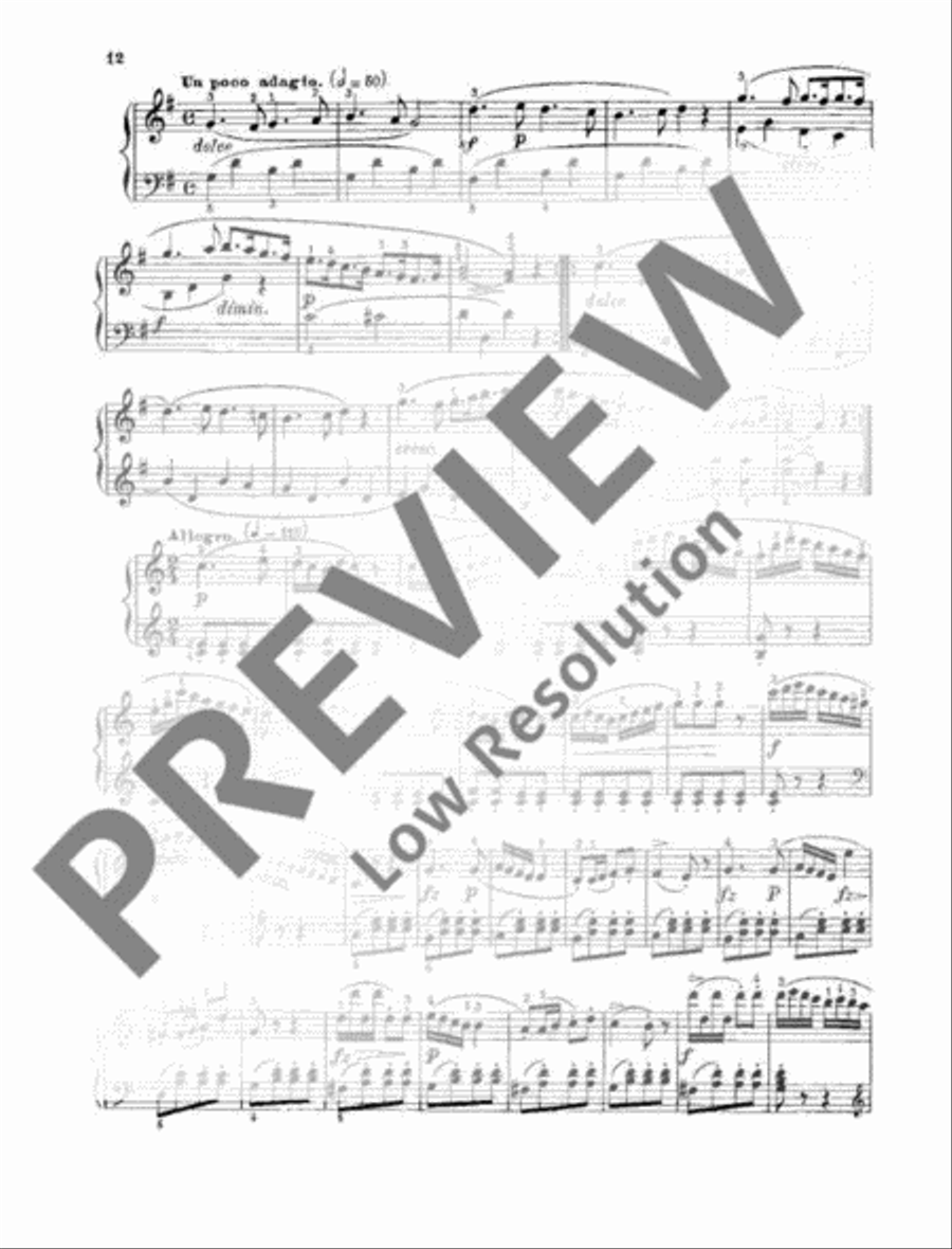 Sonatinas Piano Solo scores gallery preview page 13