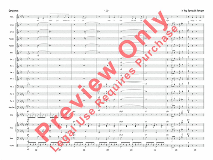 It Had Better Be Tonight Jazz Ensemble scores gallery preview page 39
