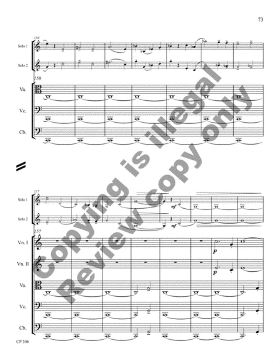 Little Suite Full Orchestra scores gallery preview page 153