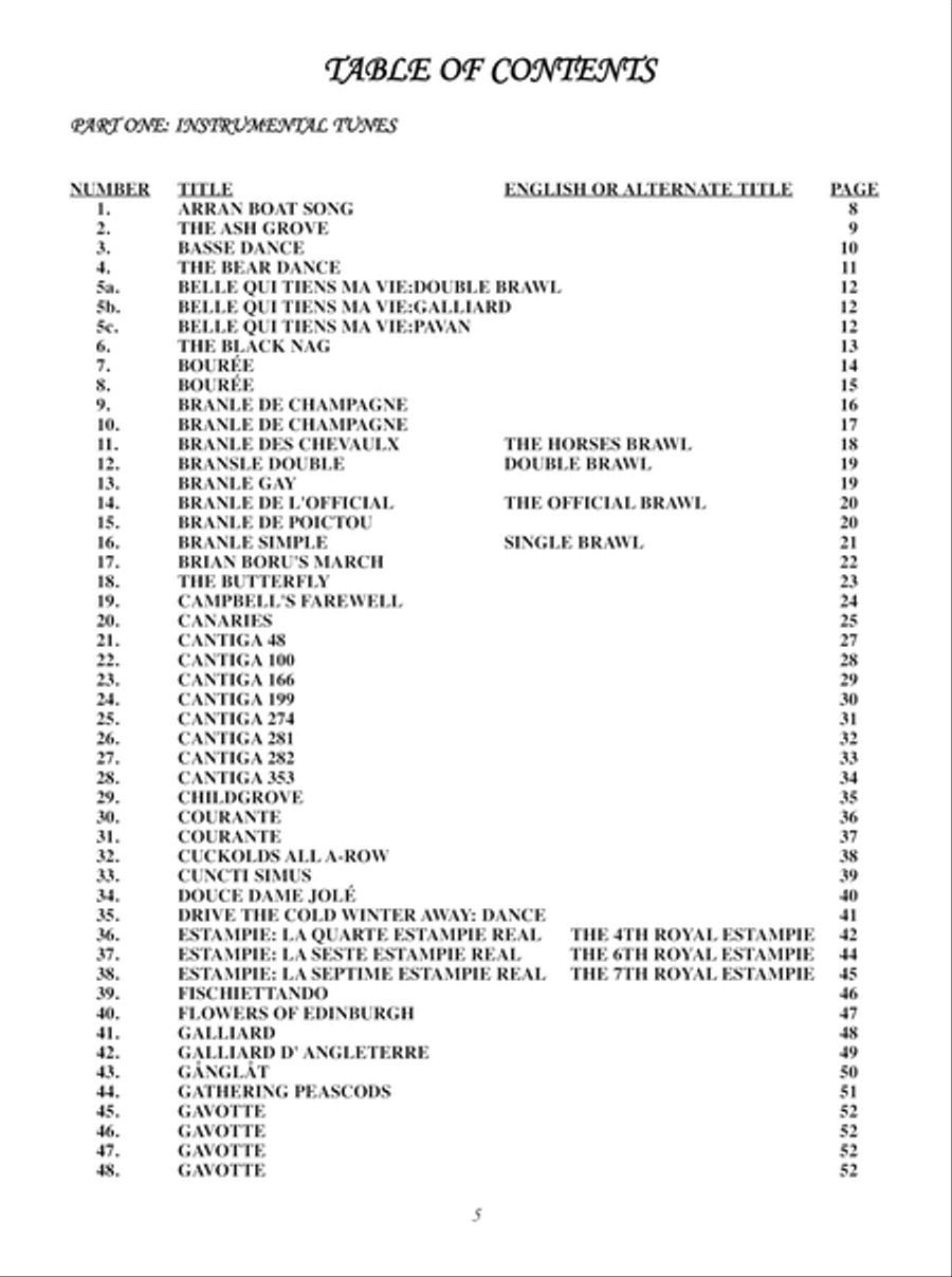 Cantiga's Renaissance Festival Favorites Classical Guitar scores gallery preview page 11