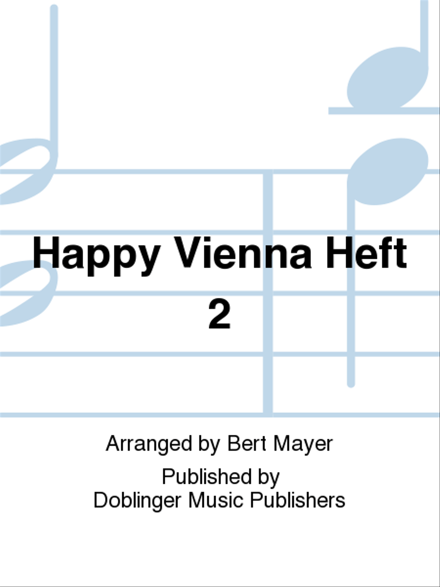Happy Vienna Heft 2 Organ scores gallery preview page 1