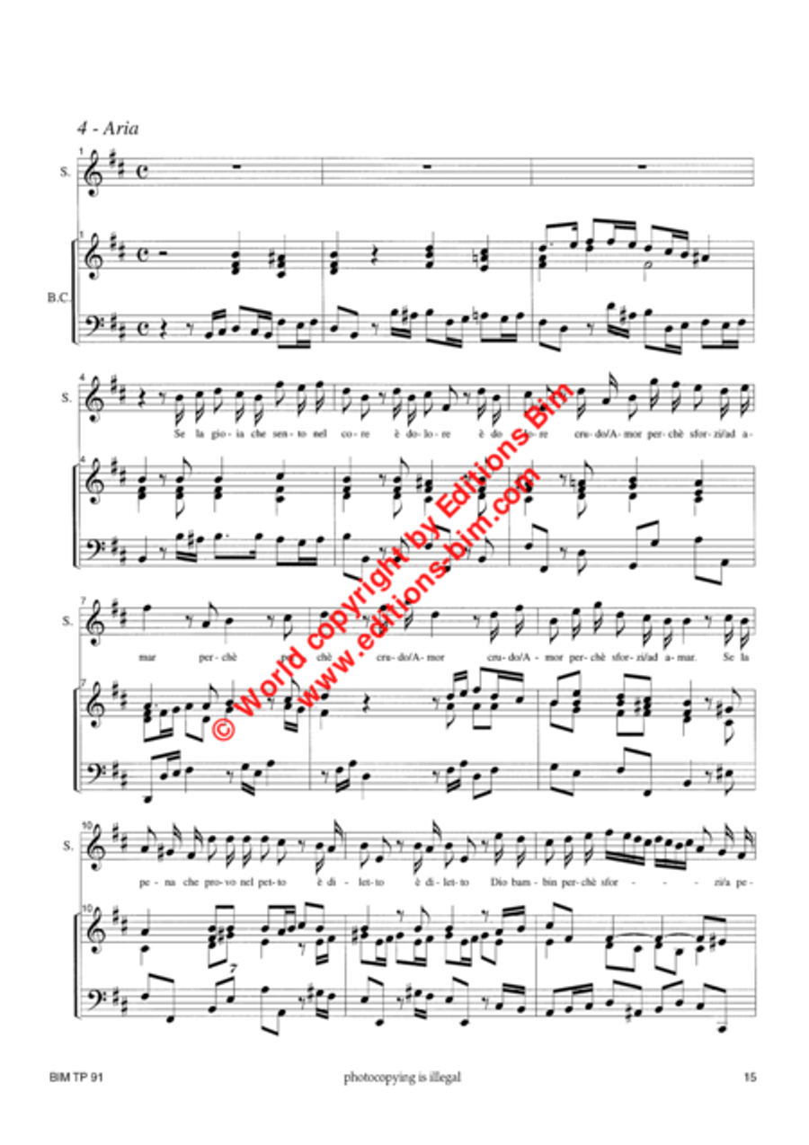 Qual mormorio giocondo Qual mormorio giocondo Soprano Voice scores gallery preview page 11