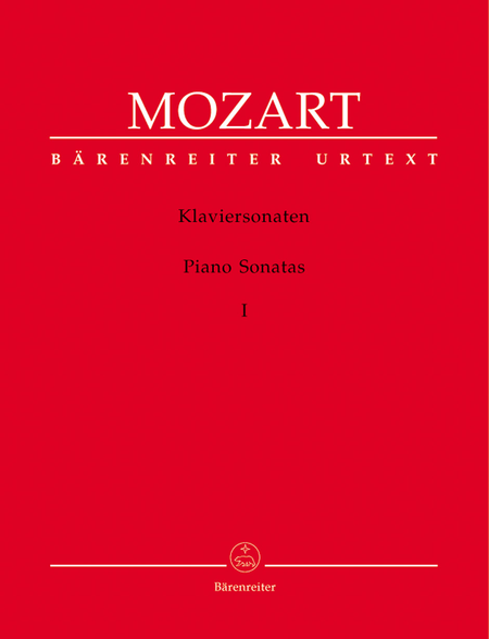 Piano Sonatas, Volume 1 K. 279-284, 309-311 by Wolfgang Amadeus Mozart Piano Solo - Sheet Music