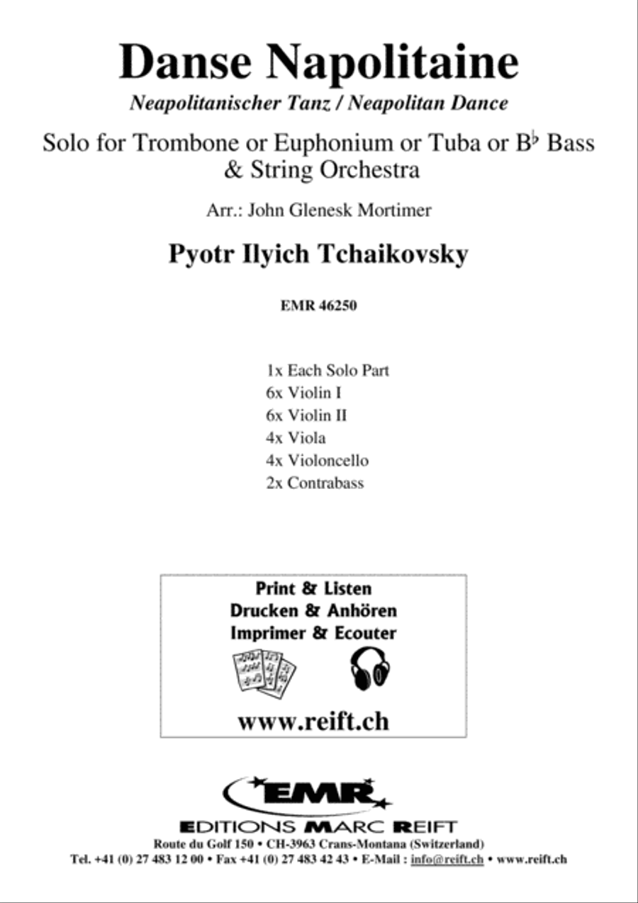 Danse Napolitaine String Orchestra scores gallery preview page 2