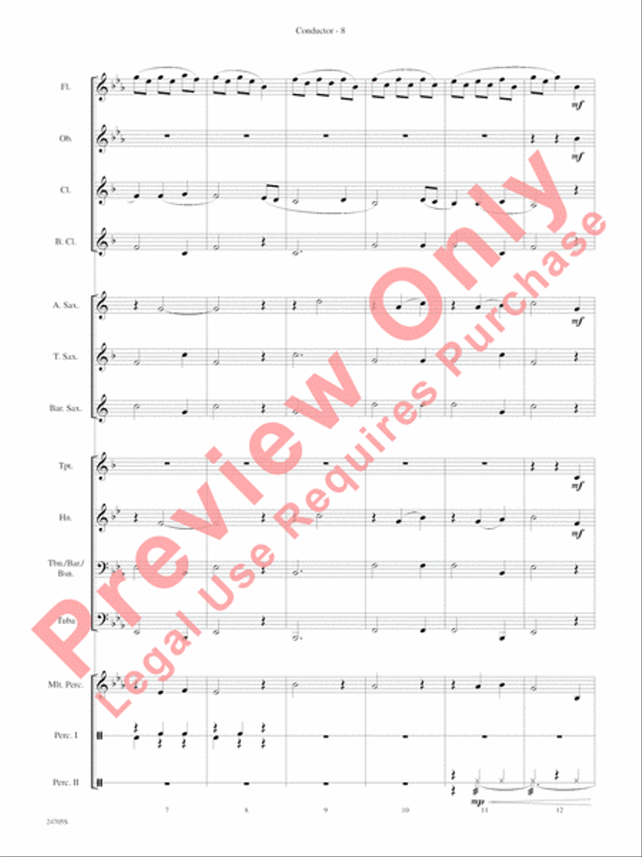 Belwin Beginning Band Kit #2 Concert Band scores gallery preview page 11