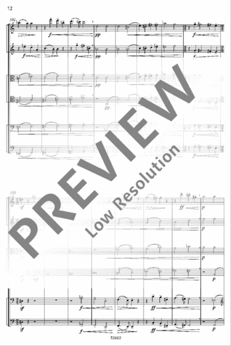 Adagietto Chamber Music scores gallery preview page 9
