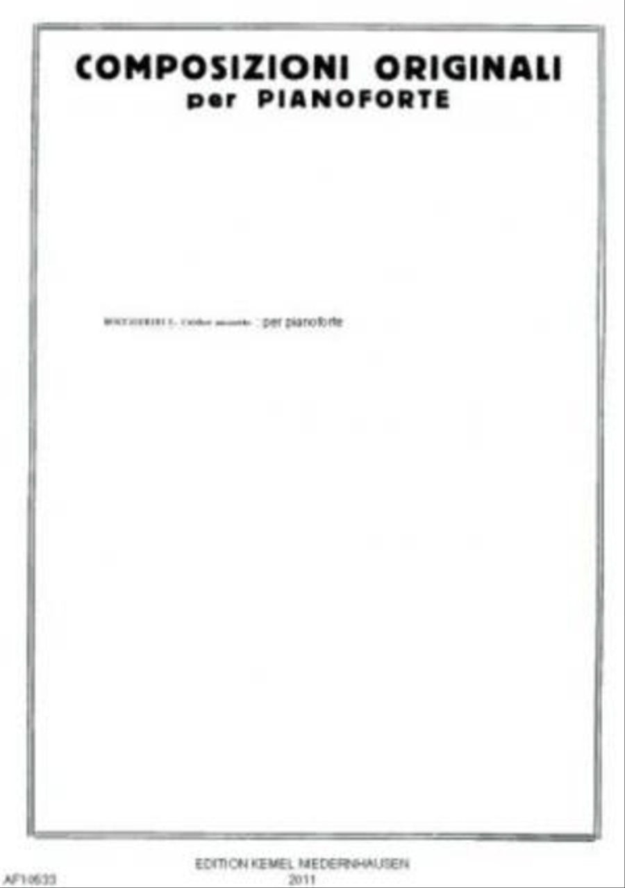 Celebre minuetto Celebre minuetto Piano Solo scores gallery preview page 1