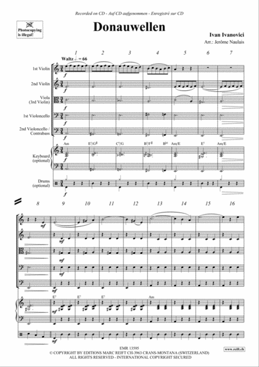 Donauwellen String Quintet scores gallery preview page 3