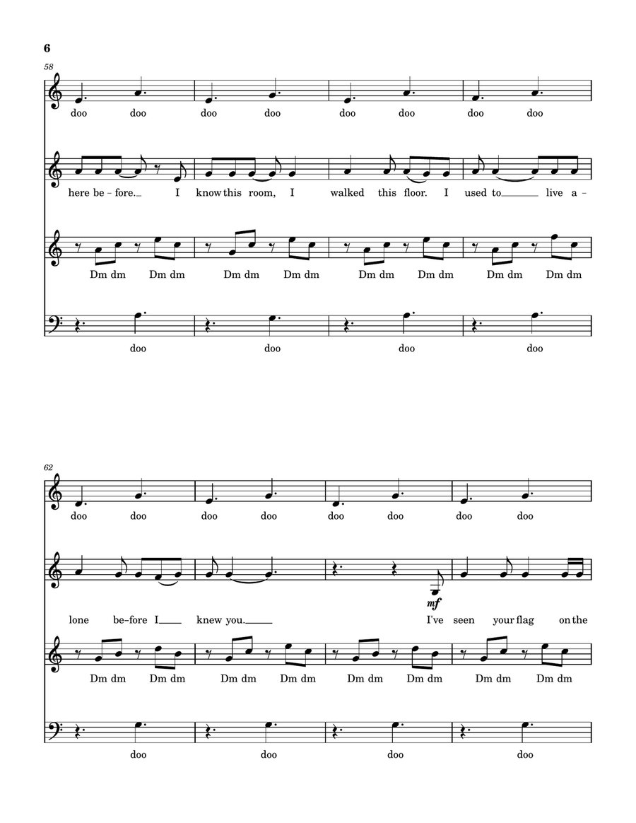 Hallelujah Hallelujah 4-Part scores gallery preview page 6