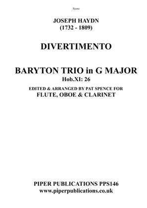 Book cover for HAYDN DIVERTIMENTO IN G MAJOR