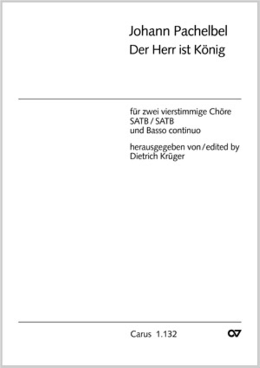 Der Herr ist Konig 4-Part scores gallery preview page 1