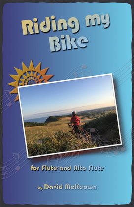 Book cover for Riding My Bike for Flute and Alto Flute Duet