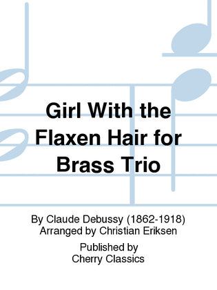 Book cover for Girl With the Flaxen Hair for Brass Trio