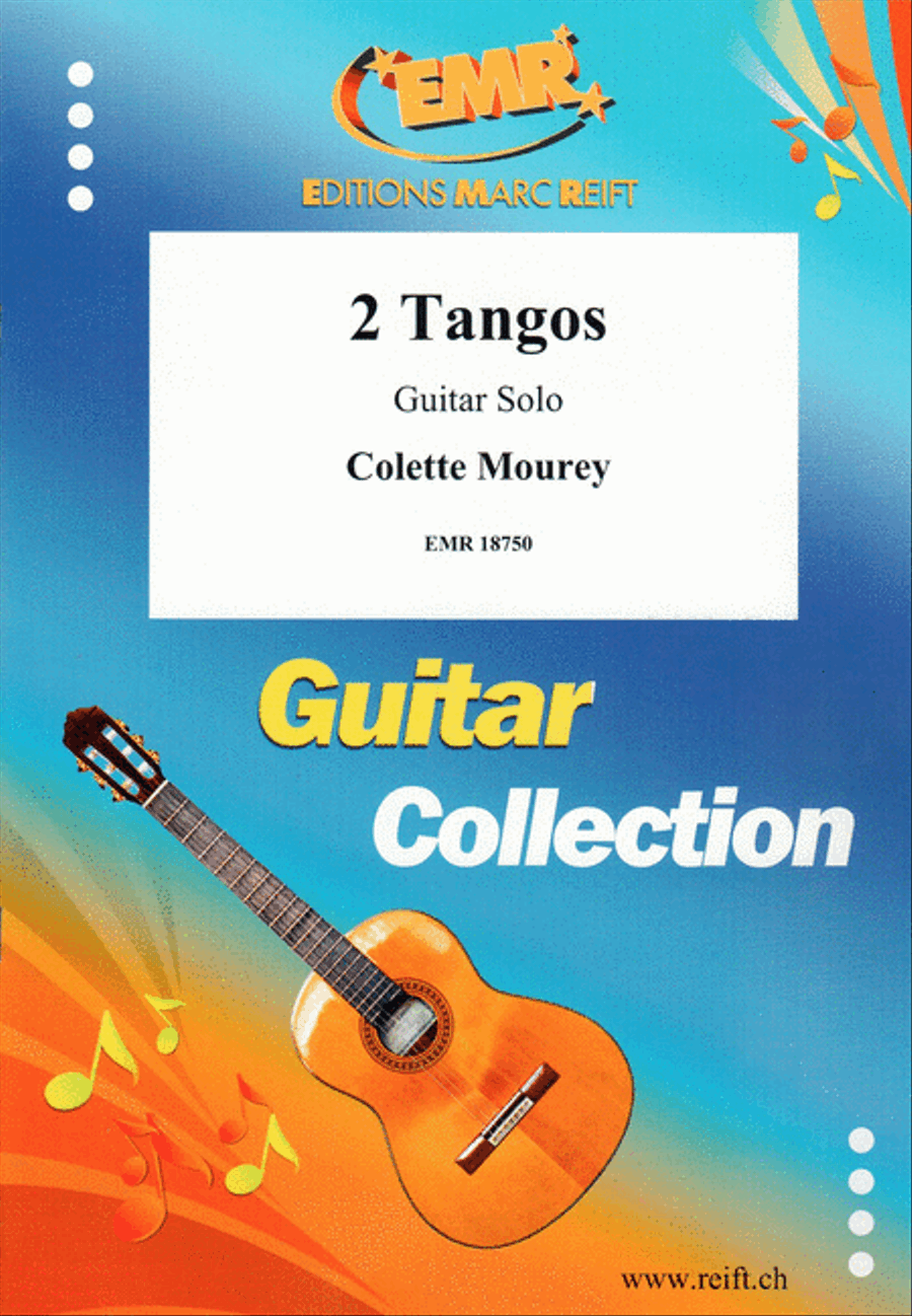 2 Tangos Classical Guitar scores gallery preview page 1