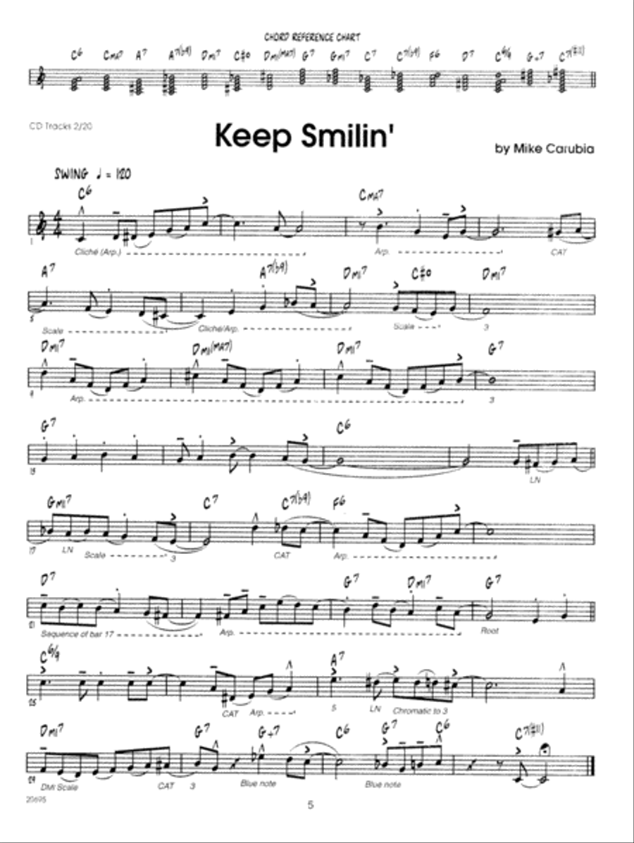 Effective Etudes For Jazz - Bb Trumpet - Book with MP3 Downloads Jazz Ensemble scores gallery preview page 6