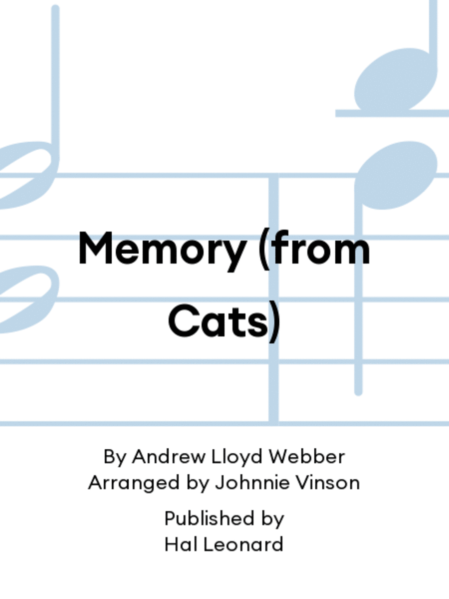Memory (from Cats) Concert Band scores gallery preview page 1