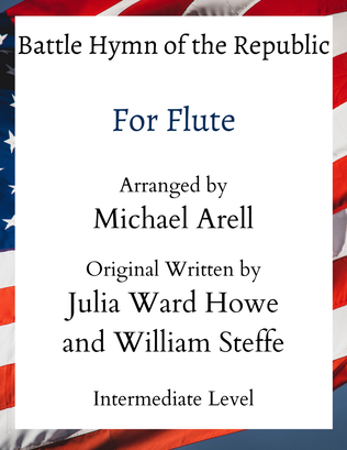 Book cover for Battle Hymn of the Republic- Intermediate Flute