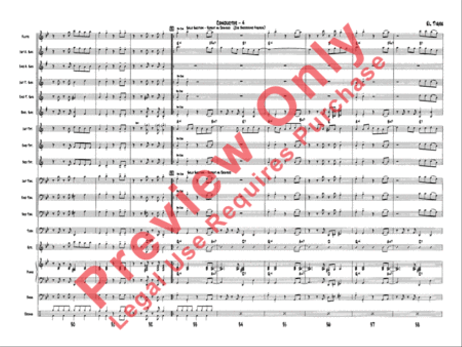 El Tigre Jazz Ensemble scores gallery preview page 7