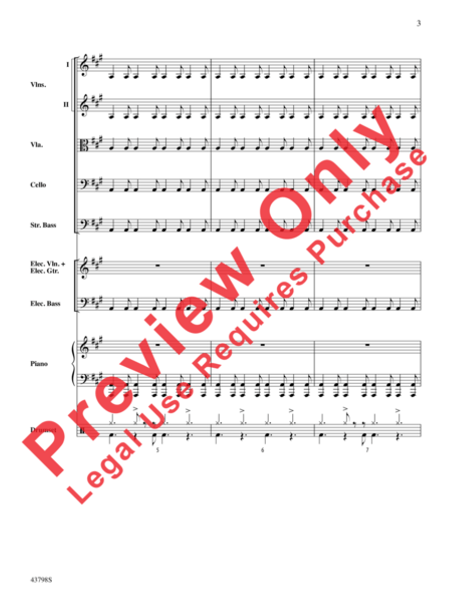 Siberian Sleigh Ride Siberian Sleigh Ride String Orchestra scores gallery preview page 14