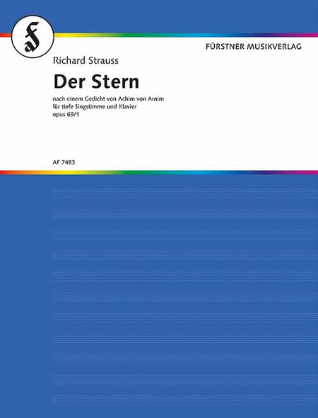 Fünf kleine Lieder nach Gedichten von Achim von Arnim und Heinrich Heine