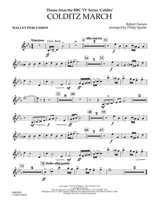 Colditz March (arr. Philip Sparke) - Mallet Percussion