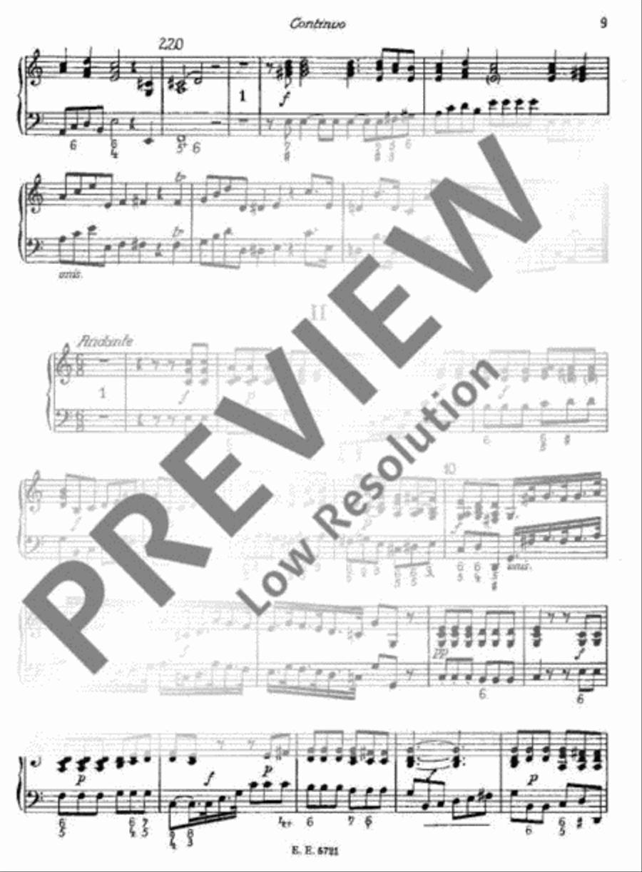 Concerto A minor Piano and Keyboard scores gallery preview page 10