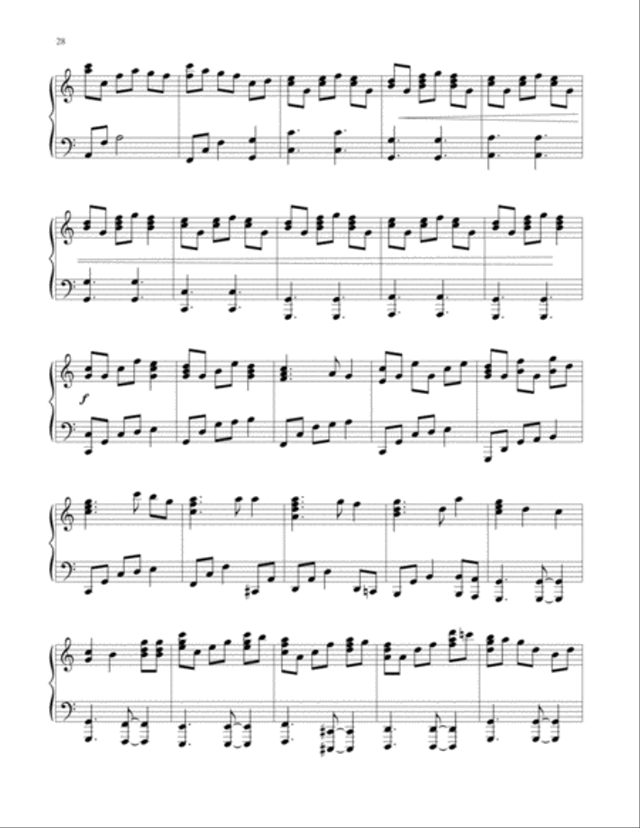 Piano Weavings Volume 2 Piano Solo scores gallery preview page 29