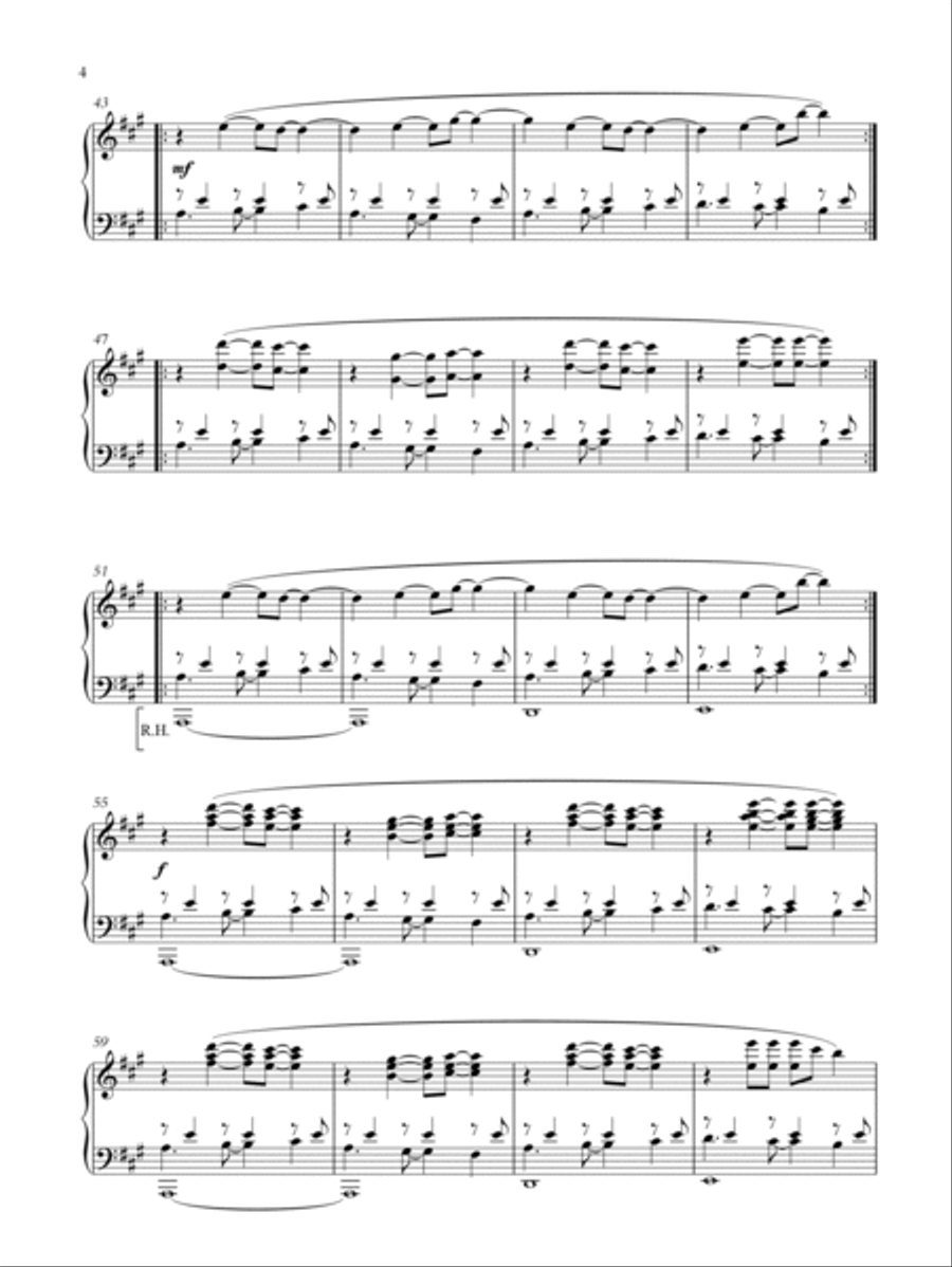 Journey - Twelve Romances for Piano Piano Solo scores gallery preview page 6