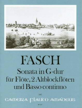 Book cover for Sonata G major