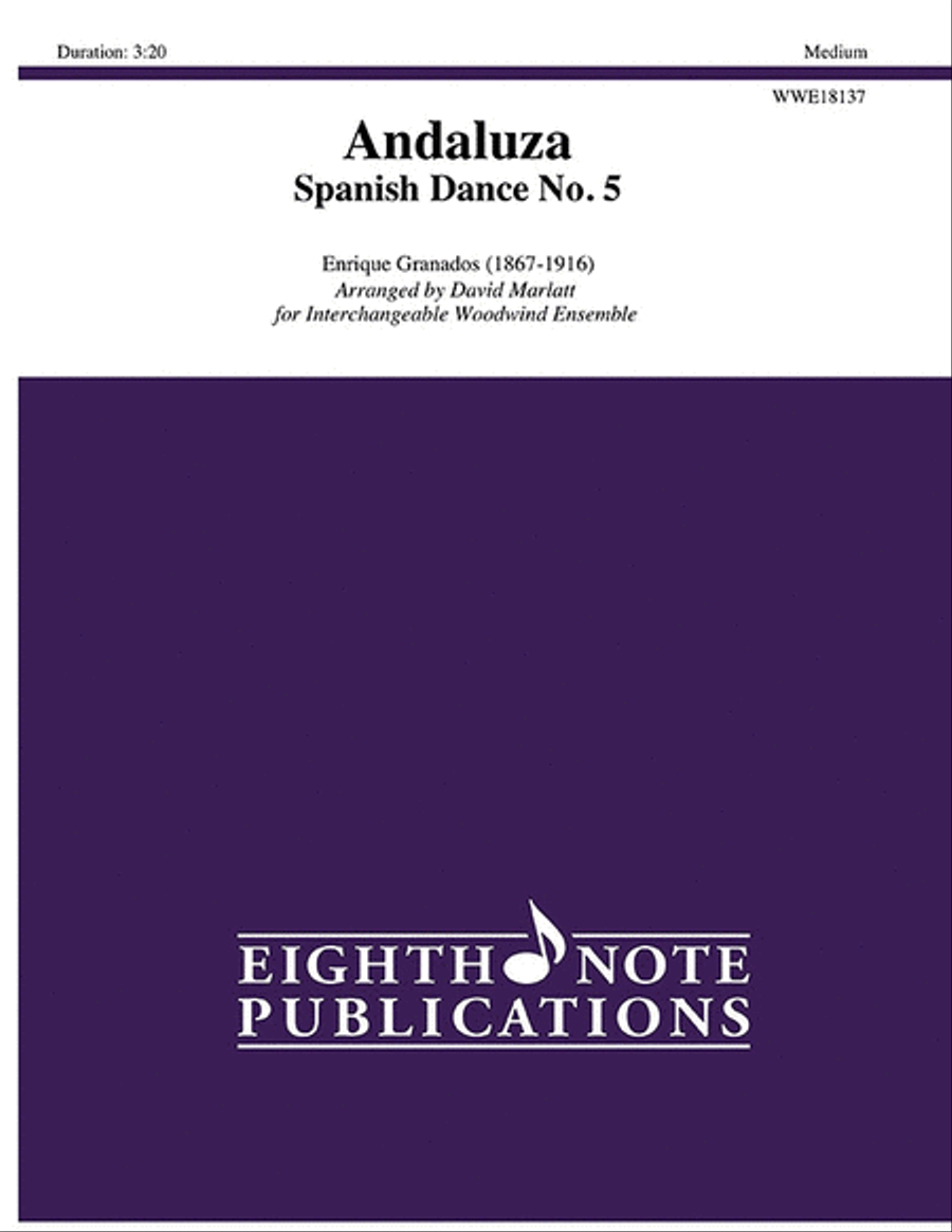 Andaluza Woodwind Ensemble scores gallery preview page 1