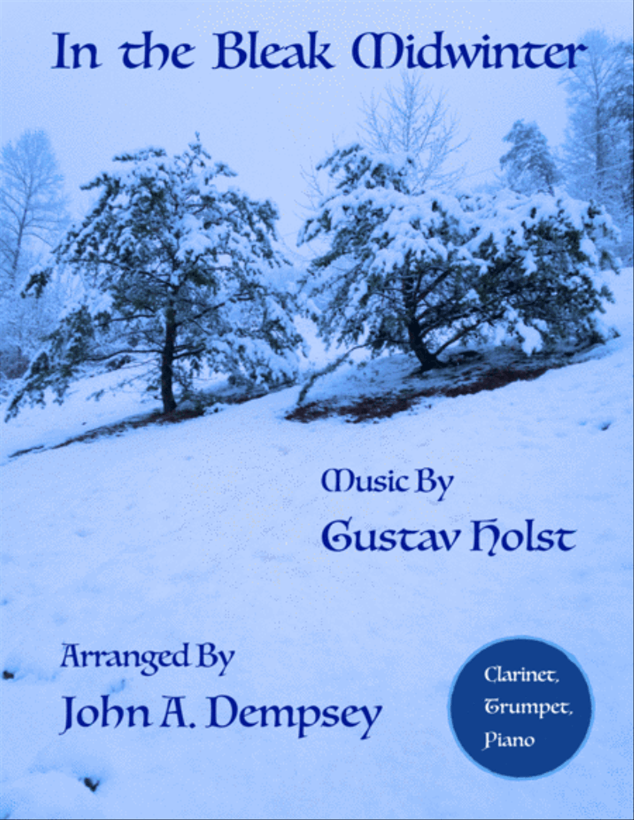 In the Bleak Midwinter (Trio for Clarinet, Trumpet and Piano) Small Ensemble scores gallery preview page 1