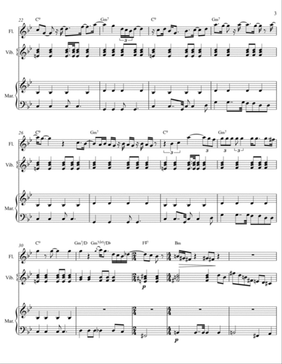 The Great Gig In The Sky Small Ensemble scores gallery preview page 3