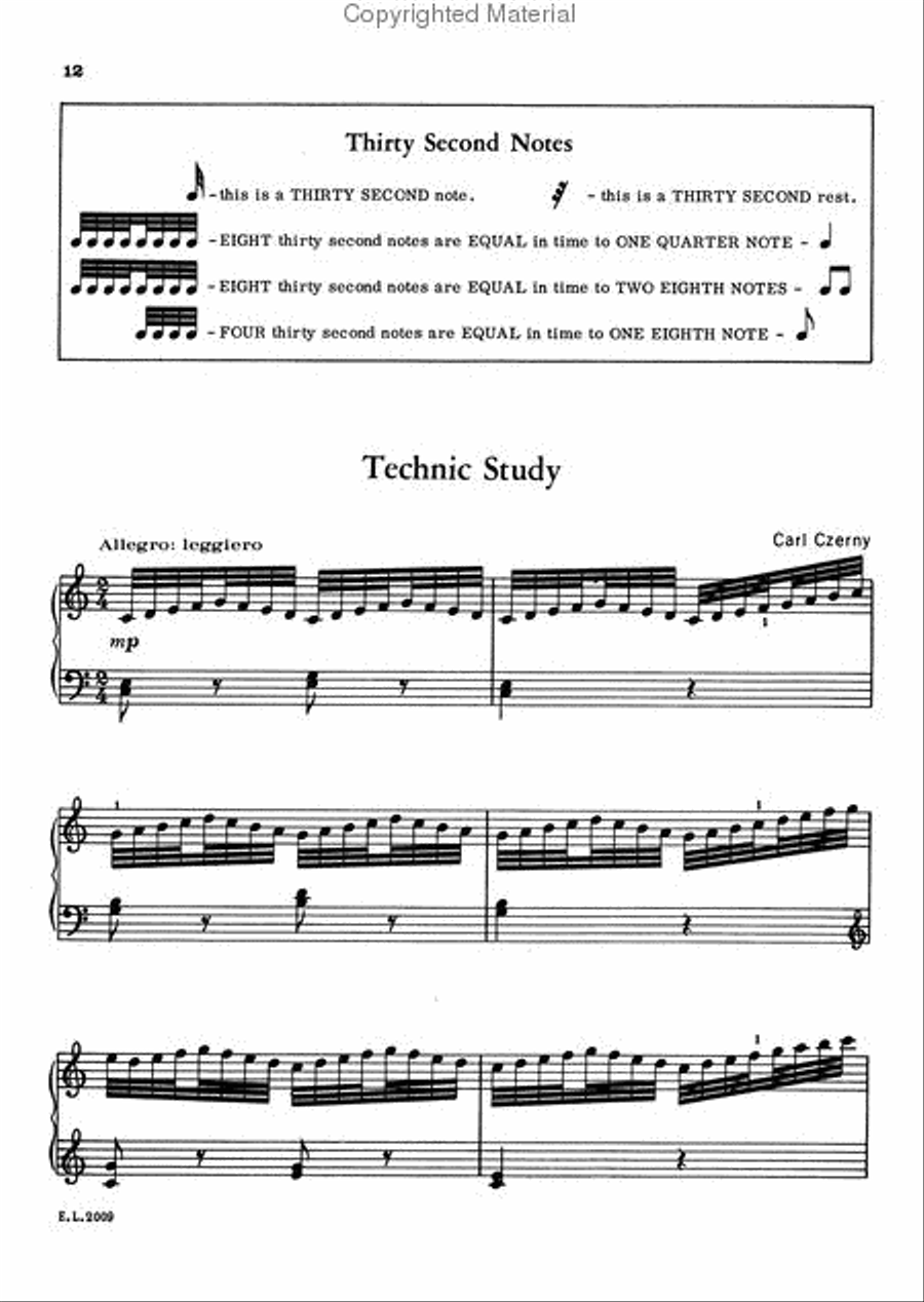 Belwin Piano Method, Book 5 Piano Method scores gallery preview page 4