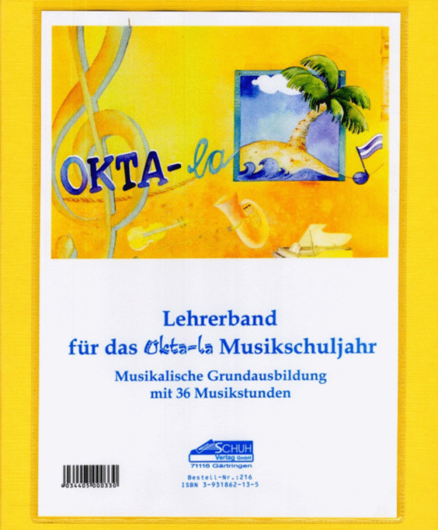 Okta-la - Die Klingende Insel - Lehrerband Teacher Editions scores gallery preview page 1