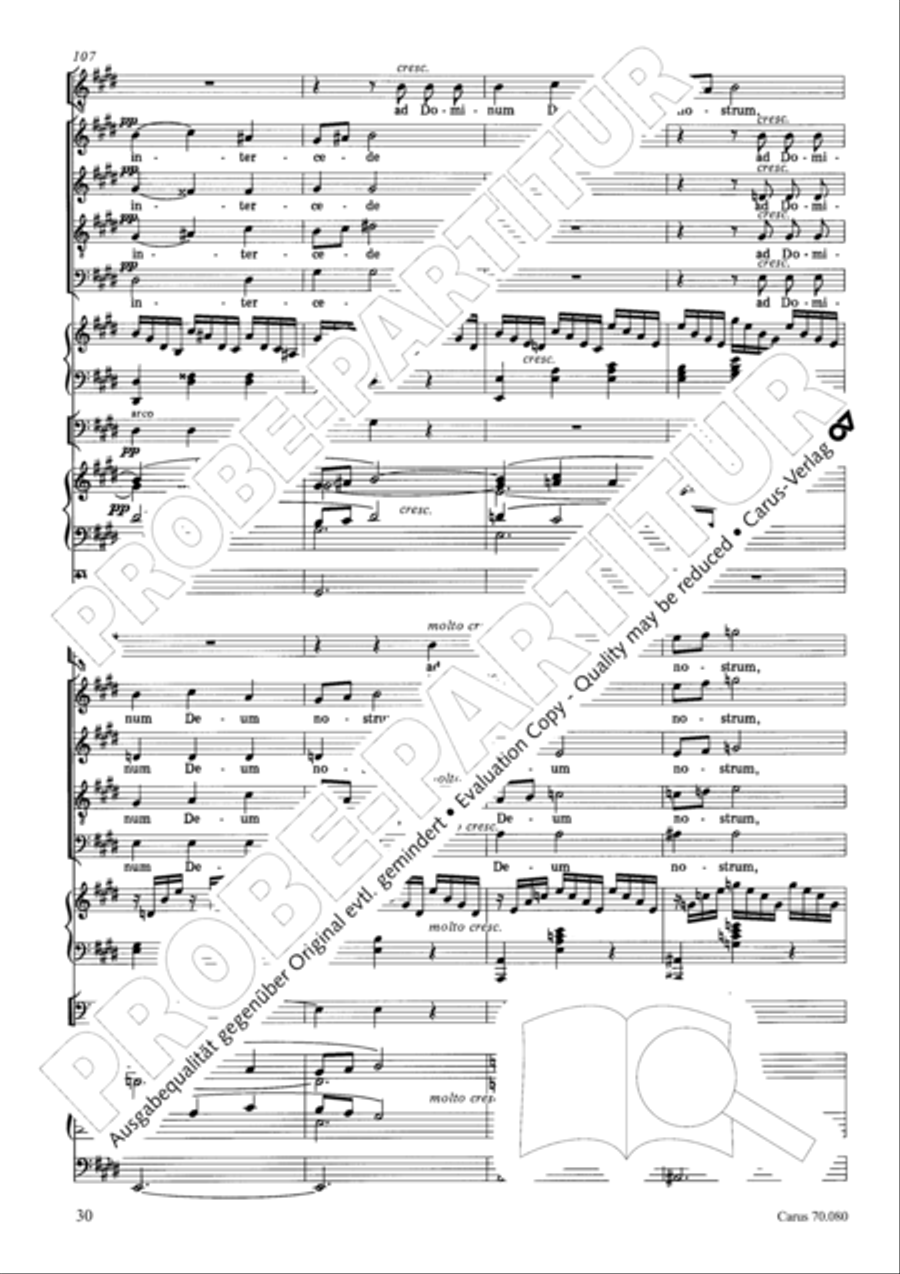 Five Short Sacred Compositions (Funf kleinere Kirchenwerke) Score scores gallery preview page 44