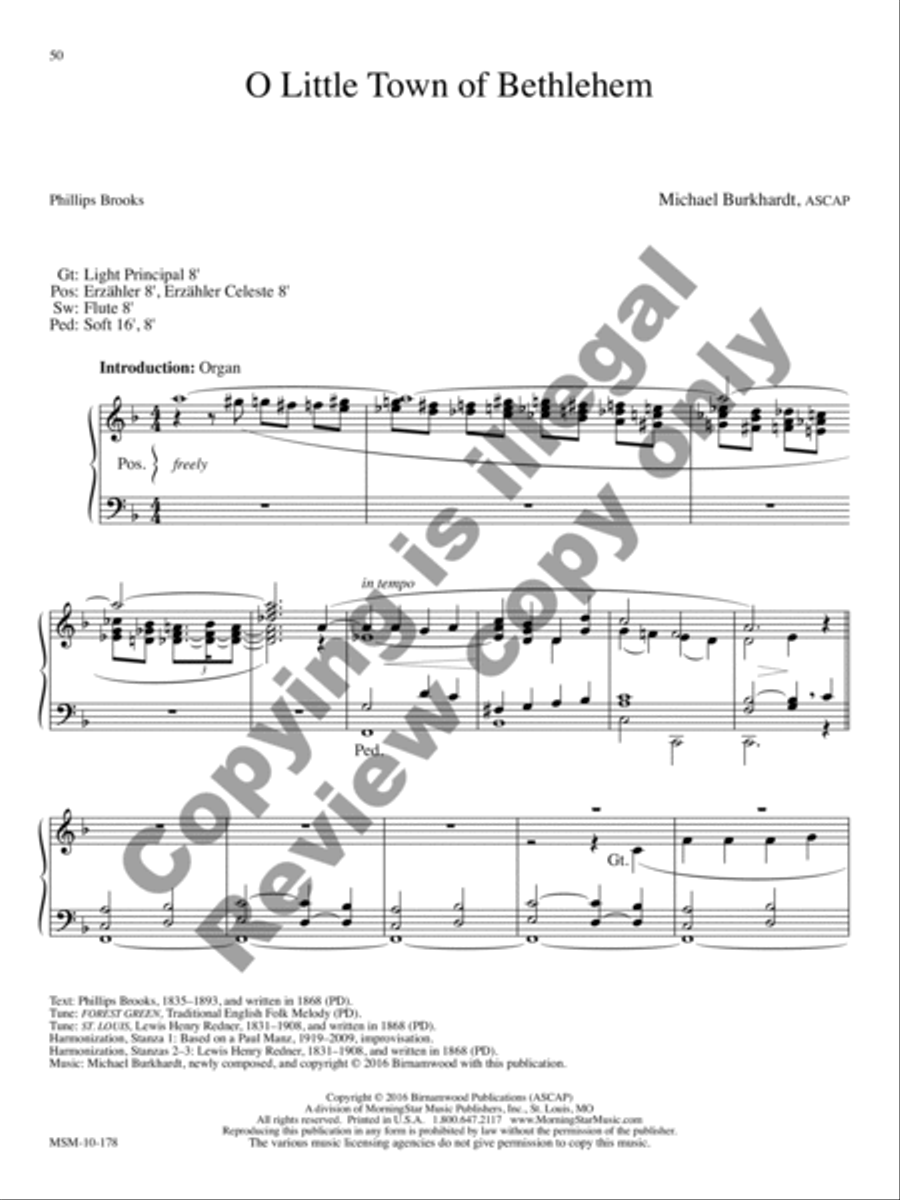 Festive Hymn Settings for Advent, Christmas, and Epiphany image number null