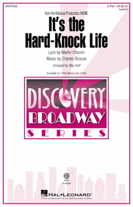 Book cover for It's the Hard-Knock Life (from the Musical Production “Annie”)