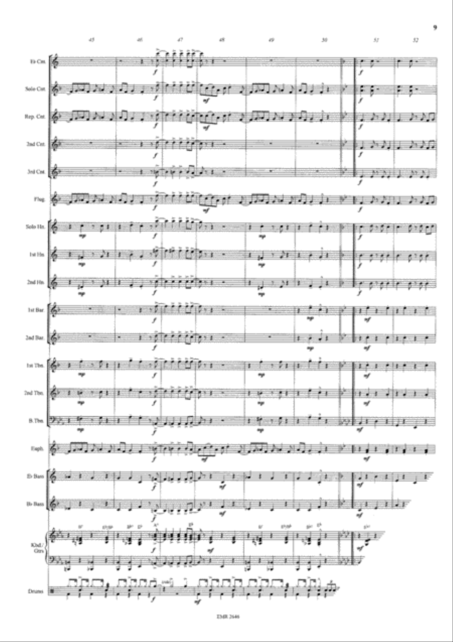 Maple Leaf Rag Maple Leaf Rag Brass Band scores gallery preview page 10
