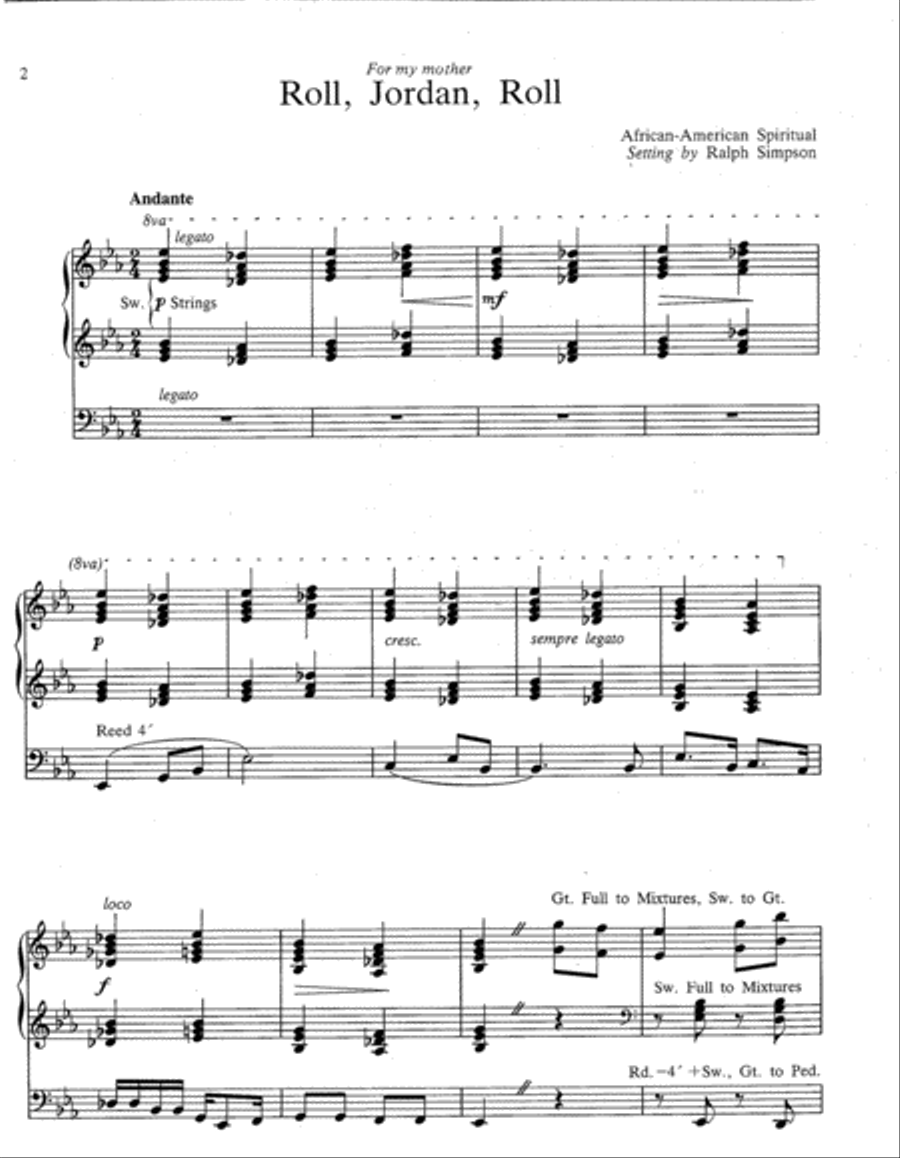 Roll, Jordan, Roll Organ scores gallery preview page 2