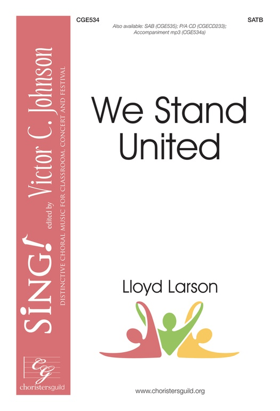 We Stand United - Accompaniment CD
