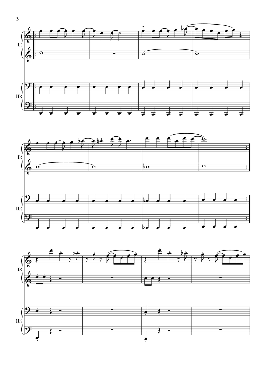 MEGALOVANIA (from Undertale) Easy Piano scores gallery preview page 4