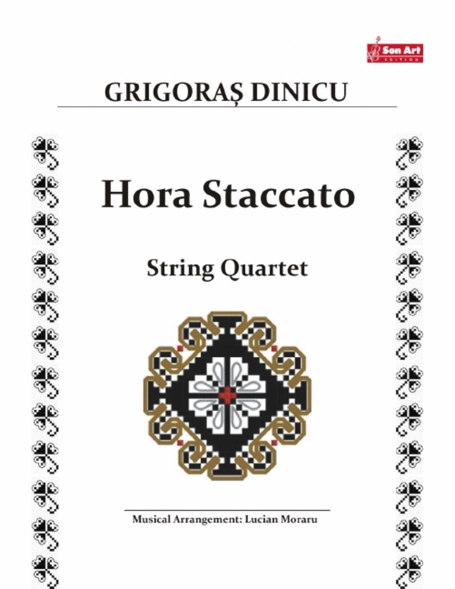 Hora staccato String Quartet scores gallery preview page 1