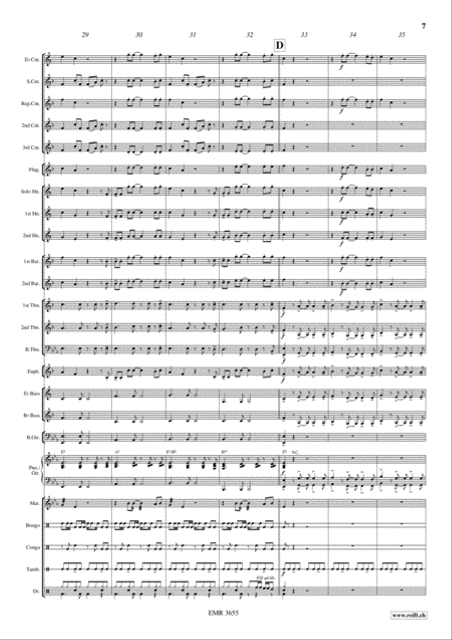 Pata Pata Brass Band scores gallery preview page 8