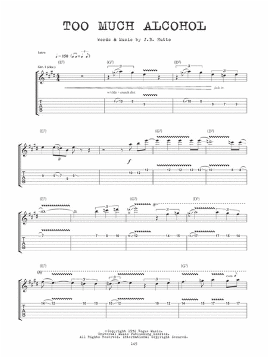 Rory Gallagher Rory Gallagher Guitar scores gallery preview page 5