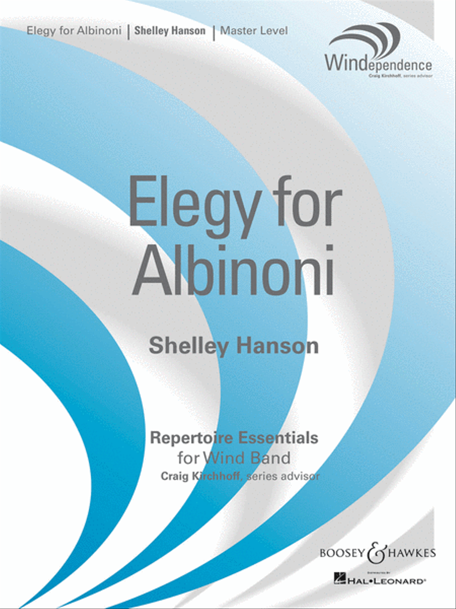 Elegy for Albinoni Concert Band scores gallery preview page 1